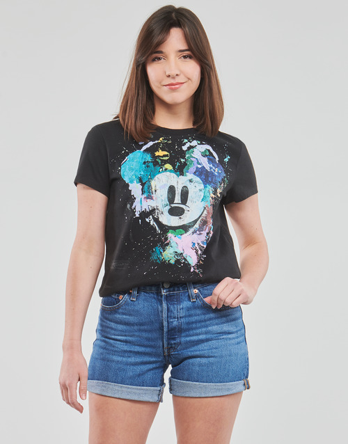 Desigual TS_MICKEY CRASH Preto / Multicolor