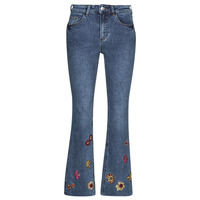 Textil Mulher Calças Levi Jeans Desigual DENIM_NICOLE Azul