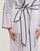 Textil Mulher Trench Karl Lagerfeld KL EMBROIDERED LACE COAT Branco / Preto