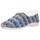 Sapatos Mulher Chinelos Norteñas 53-325 Mujer Azul