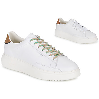 Sapatos Homem Sapatilhas Serafini ROGER 2 Branco / Castanho