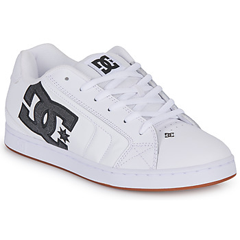 Sapatos Homem Sapatos estilo skate DC Shoes NET Branco / Preto