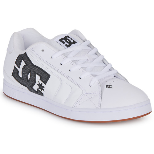 Sapatos Homem Sapatos estilo skate DC profiled Shoes NET Branco / Preto