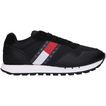 Sapatos Homem Multi-desportos Tommy Hilfiger EM0EM01081 LEATHER TJM RUNNER EM0EM01081 LEATHER TJM RUNNER 