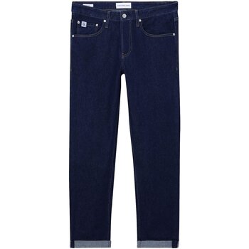 Textil Homem Calças Jeans bold calvin raw hem ls pullover J30J321430 Azul