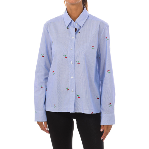Textil Mulher camisas Van Laack 156092-730 Azul