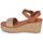 Sapatos Mulher Sandálias Xti 141063 Conhaque / Ouro