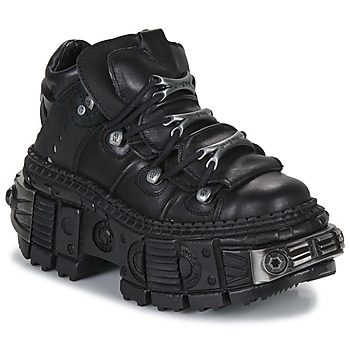 Sapatos Sapatos New Rock M-WALL106-C8 Preto