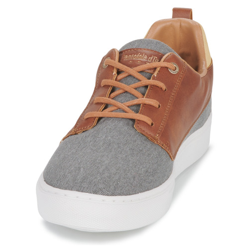 Pantofola d'Oro PRATO UOMO LOW Cinza / Conhaque