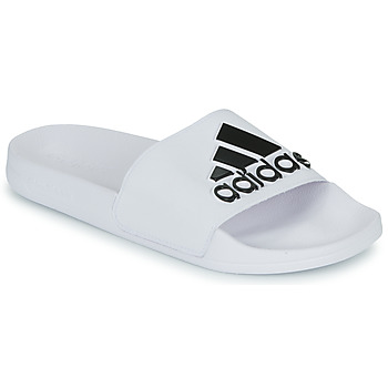 Sapatos chinelos adidas soccer Performance ADILETTE SHOWER Branco / Preto