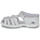Sapatos Rapariga Sandálias Chicco FLAVIA Branco / Prata