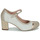 Sapatos Mulher Escarpim Dorking RODIN Branco / Bege / Ouro