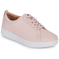 Sapatos Mulher Sapatilhas FitFlop RALLY CANVAS TRAINERS Rosa
