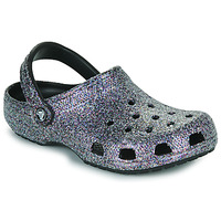Sapatos Mulher Tamancos Crocs Classic Glitter Clog Preto / Glitter