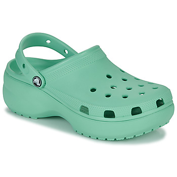 Sapatos Mulher Tamancos Crocs Classic Platform Clog W Verde