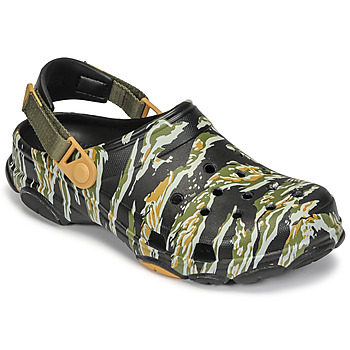 Sapatos Homem Tamancos Crocs Classic All Terrain Camo Clog Preto / Camuflagem