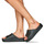 Sapatos Mulher chinelos Crocs Classic Platform Slide Preto