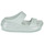 Sapatos Mulher Chinelos Crocs CLASSIC CRUSH GLITTER SANDAL Branco