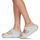 Sapatos Mulher Chinelos Crocs CLASSIC CRUSH GLITTER SANDAL Branco