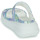 Sapatos Mulher Chinelos Crocs CLASSIC CRUSH BUTTERFLY SANDAL Azul / Branco