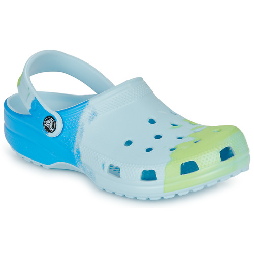 Sapatos Mulher Tamancos Retro Crocs CLASSIC OMBRE CLOG Azul / Verde