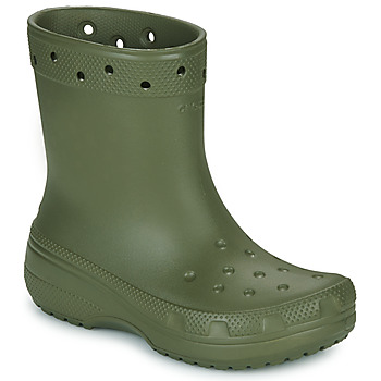Sapatos Mulher Botas baixas Crocs Classic Rain Boot Cáqui