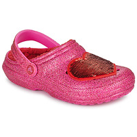 Sapatos Mulher Tamancos Crocs CLASSIC LINED VALENTINES DAY CLOG Rosa / Vermelho