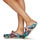 Sapatos Tamancos Crocs Classic Retro Resort Clog Preto / Multicolor