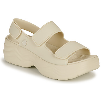 Sapatos Mulher Sandálias Crocs Skyline Sandal Bege