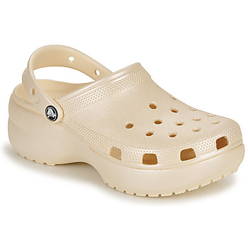Sapatos Mulher Tamancos Crocs Adidas Performance HA1410 Bege / Glitter