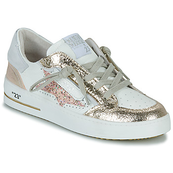 Sapatos Mulher Sapatilhas Semerdjian ALE-9546 Branco / Ouro / Rosa
