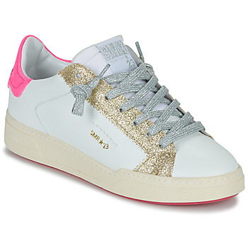 Sapatos Mulher Sapatilhas Semerdjian  Branco / Ouro / Rosa