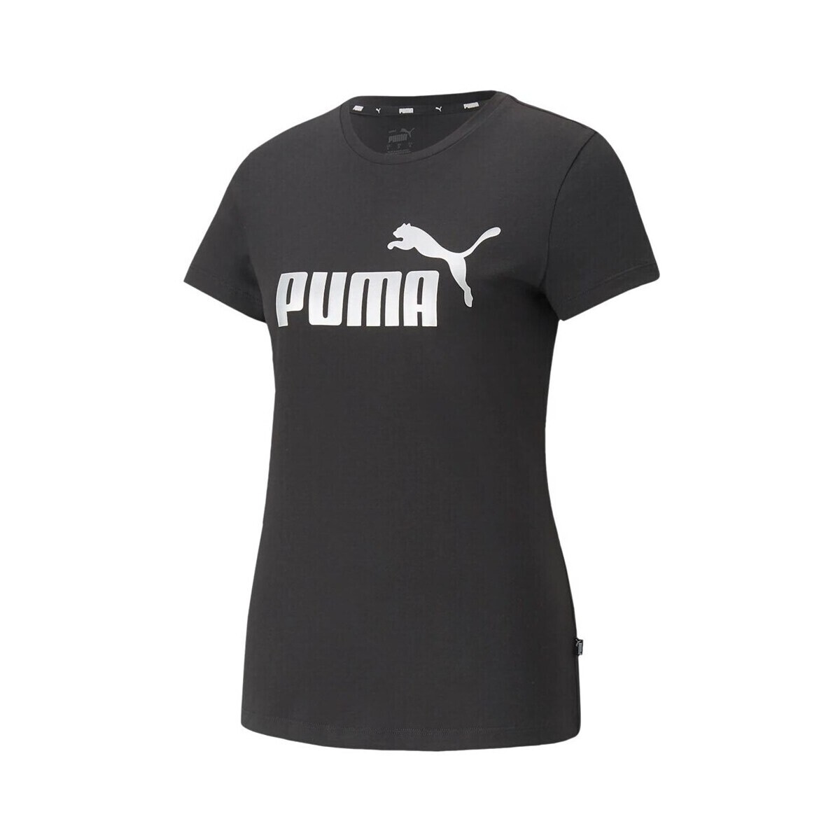Textil Mulher T-Shirt mangas curtas Puma Essentials Preto