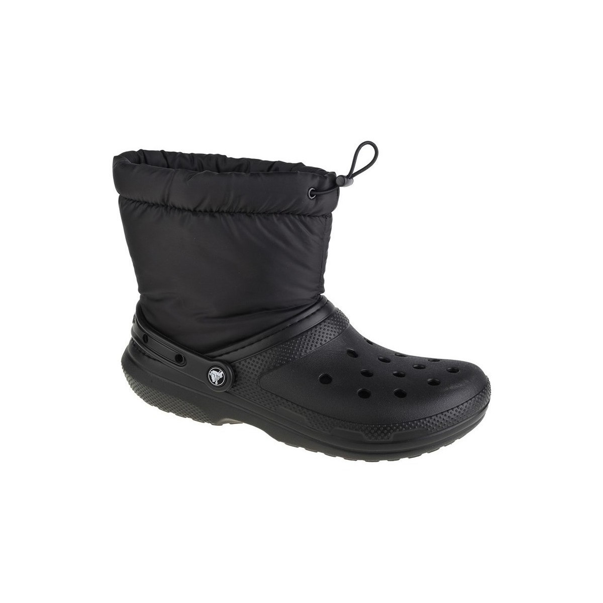 Sapatos Mulher Botas de neve Crocs Classic Lined Neo Puff Boot Preto