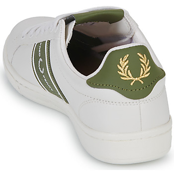 Fred Perry B721 LEA/GRAPHIC BRAND MESH Porcelana