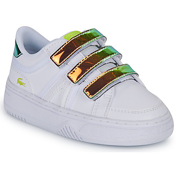 Sapatos Rapariga Sapatilhas verde Lacoste L001 Branco / Iridescente