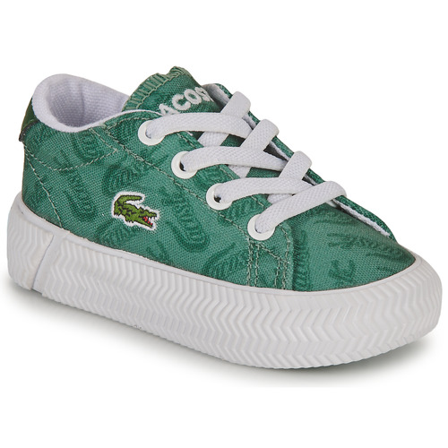 Sapatos Rapaz Sapatilhas silvern Lacoste GRIPSHOT Verde