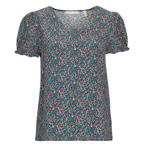 Textil Mulher Clt Wrap Tshirt Esprit CVE blouse Multicolor