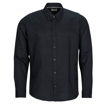 Textil Homem Camisas mangas comprida Esprit N Linen SH Preto