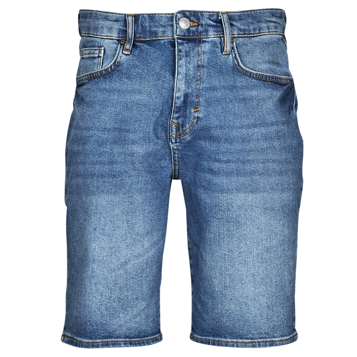 Textil Homem Belt Shorts / Bermudas Esprit DNM RIG REG Azul