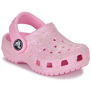 Sapatos Rapariga Tamancos Crocs Classic Glitter Clog T Rosa