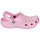 Sapatos Rapariga Tamancos Crocs flat Classic Glitter Clog K Rosa