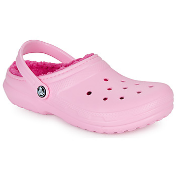 Sapatos Rapariga Tamancos Crocs Classic Lined Clog K Rosa