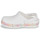 Sapatos Rapariga Sandálias Crocs Flip Crocband Stretch Necklace CgK Branco / Violeta