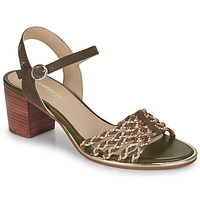 Sapatos Mulher Sandálias Febre de verão LANIA Cáqui / Dourado