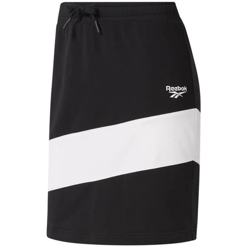 Textil Mulher Saias reebok Arrows Sport Cl V P Jersey Skirt Preto