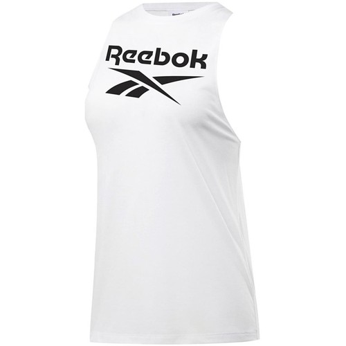 Textil Mulher Tops sem mangas Reebok Sport Reebok-classics Freestyle Hi EU 36 black Branco