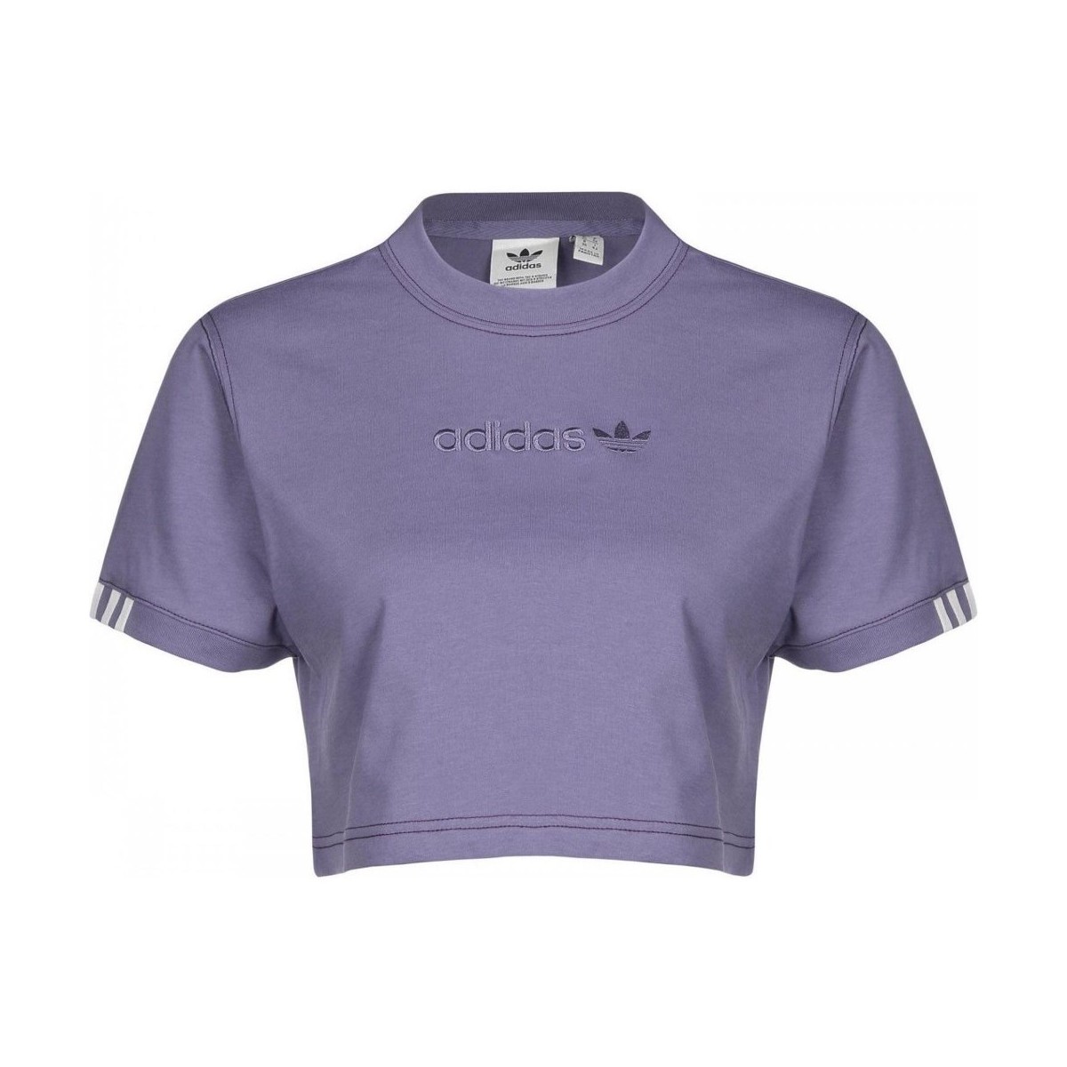 Textil Mulher T-shirts e Pólos adidas Originals Coeeze Tee Violeta