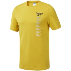 Textil Homem T-shirts e Pólos kolor reebok Sport Cl V P Tee Amarelo