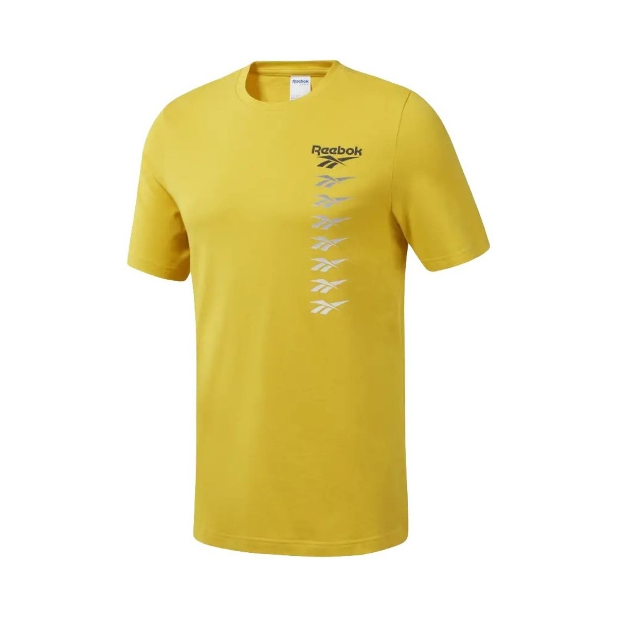 Textil Homem T-shirts e Pólos Reebok Sport Cl V P Tee Amarelo